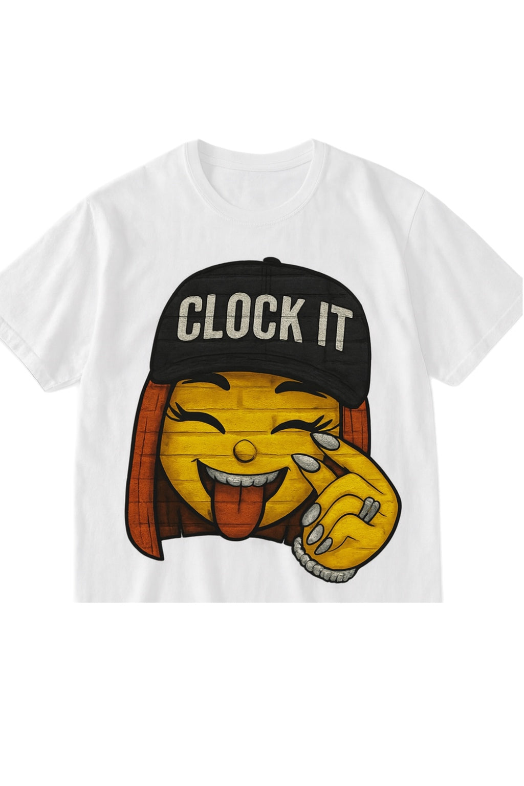 Women boxy Clock it tee
