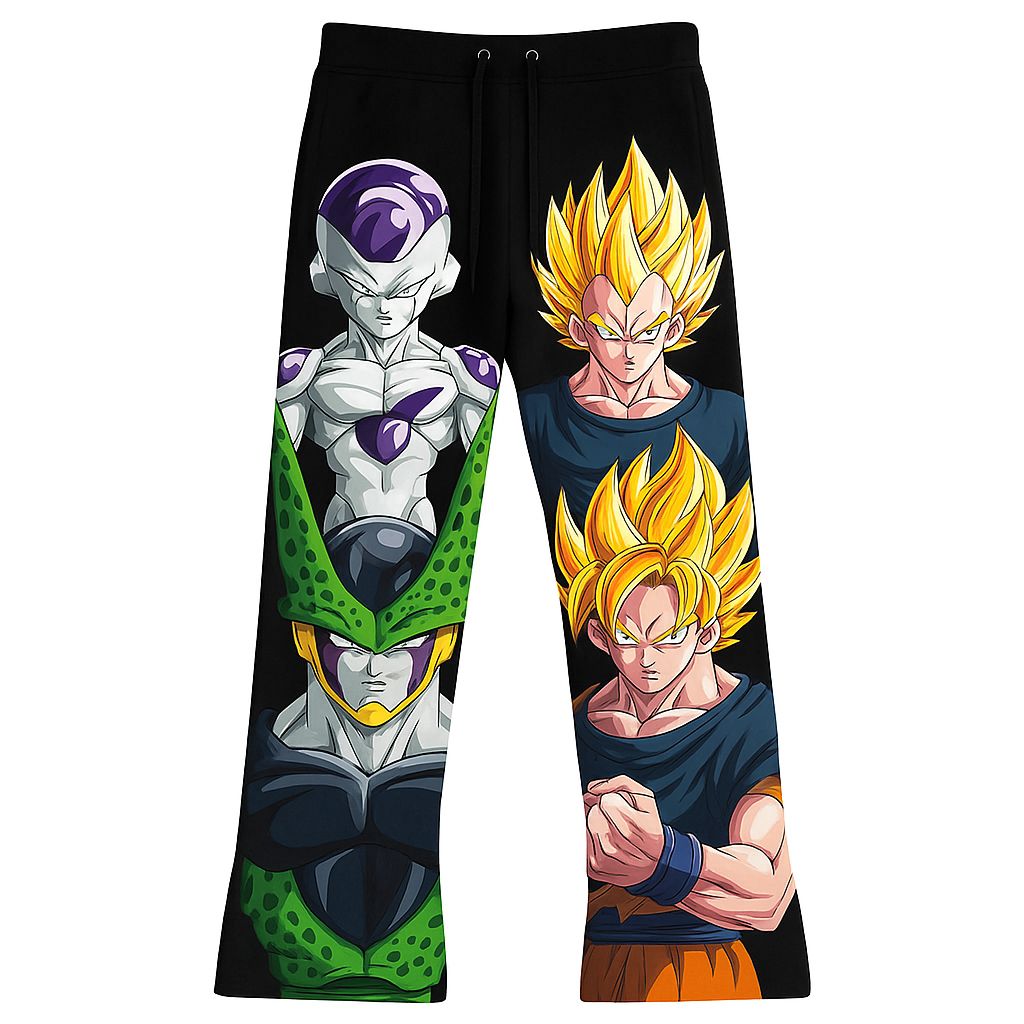 Kids jogger pants β vibrant anime character graphics