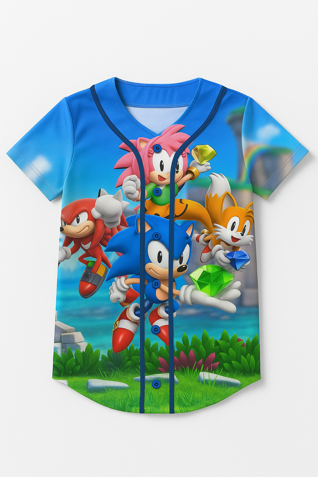 Kids Sonic & Friends Baseball Jersey