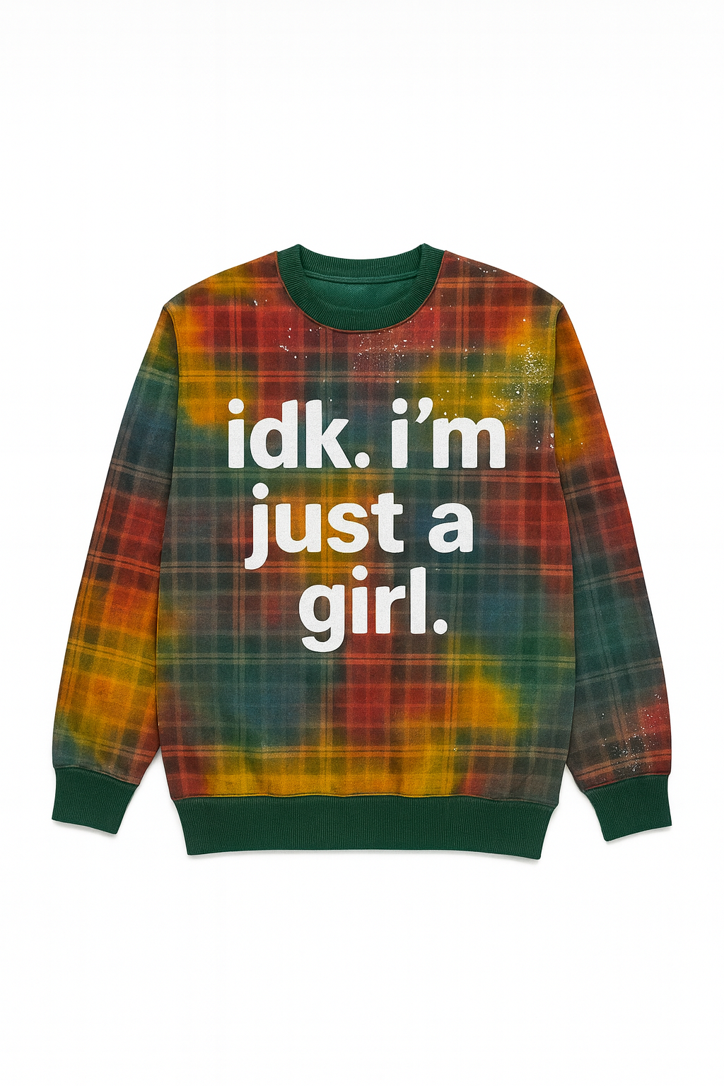 Kids a girl crewneck