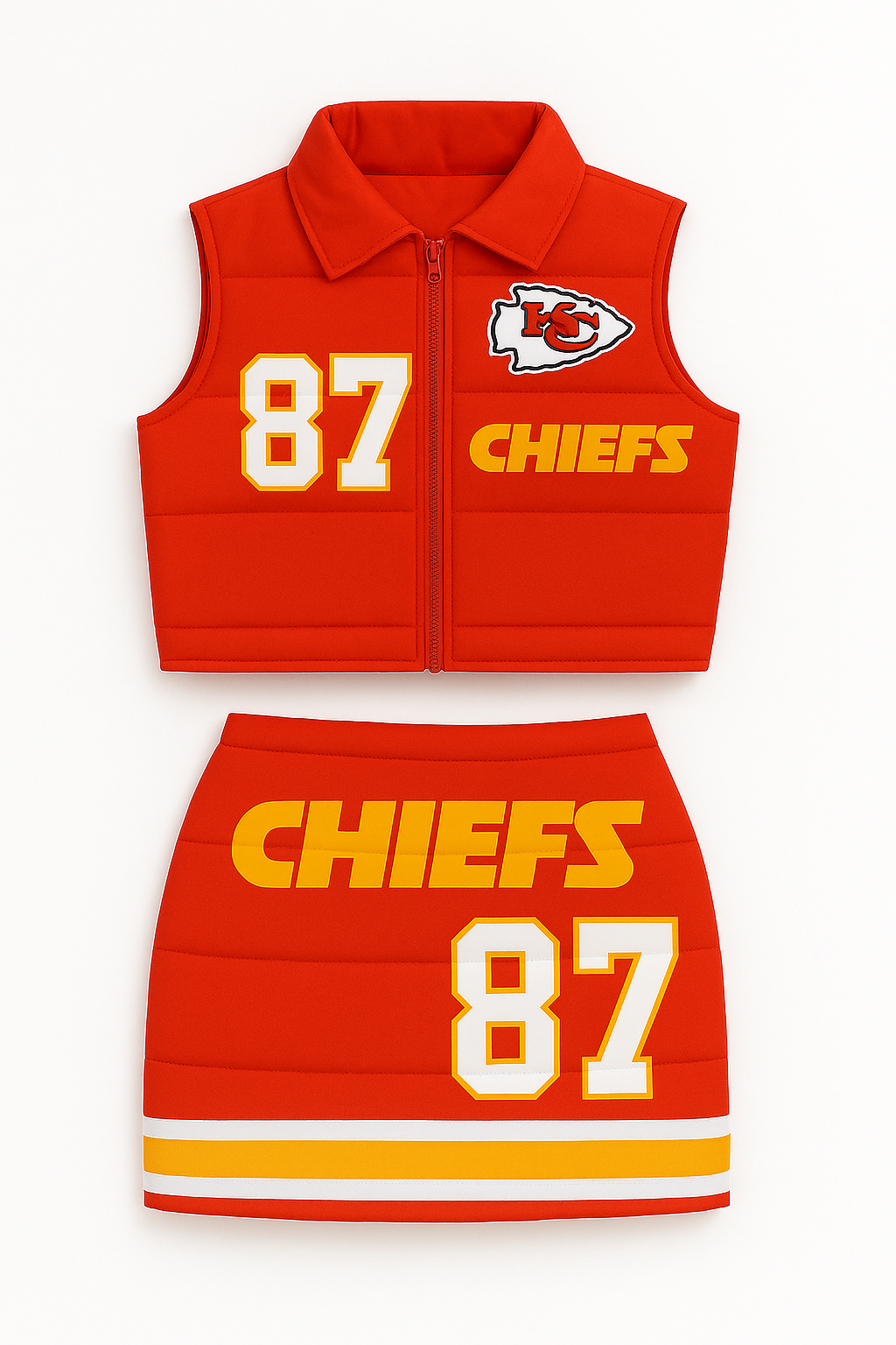 Kids chief Outfit – Vest & Skirt