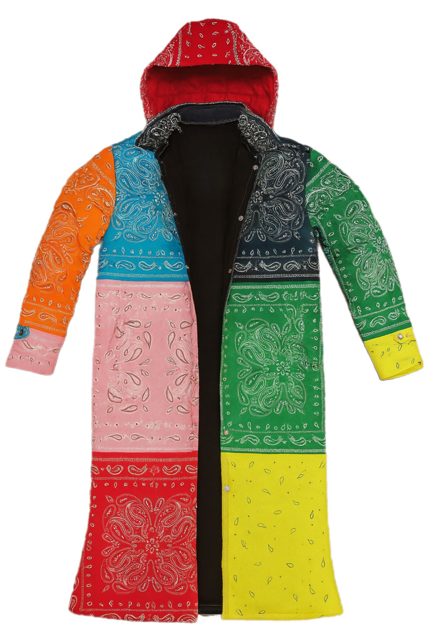 Kids trench bandana jacket