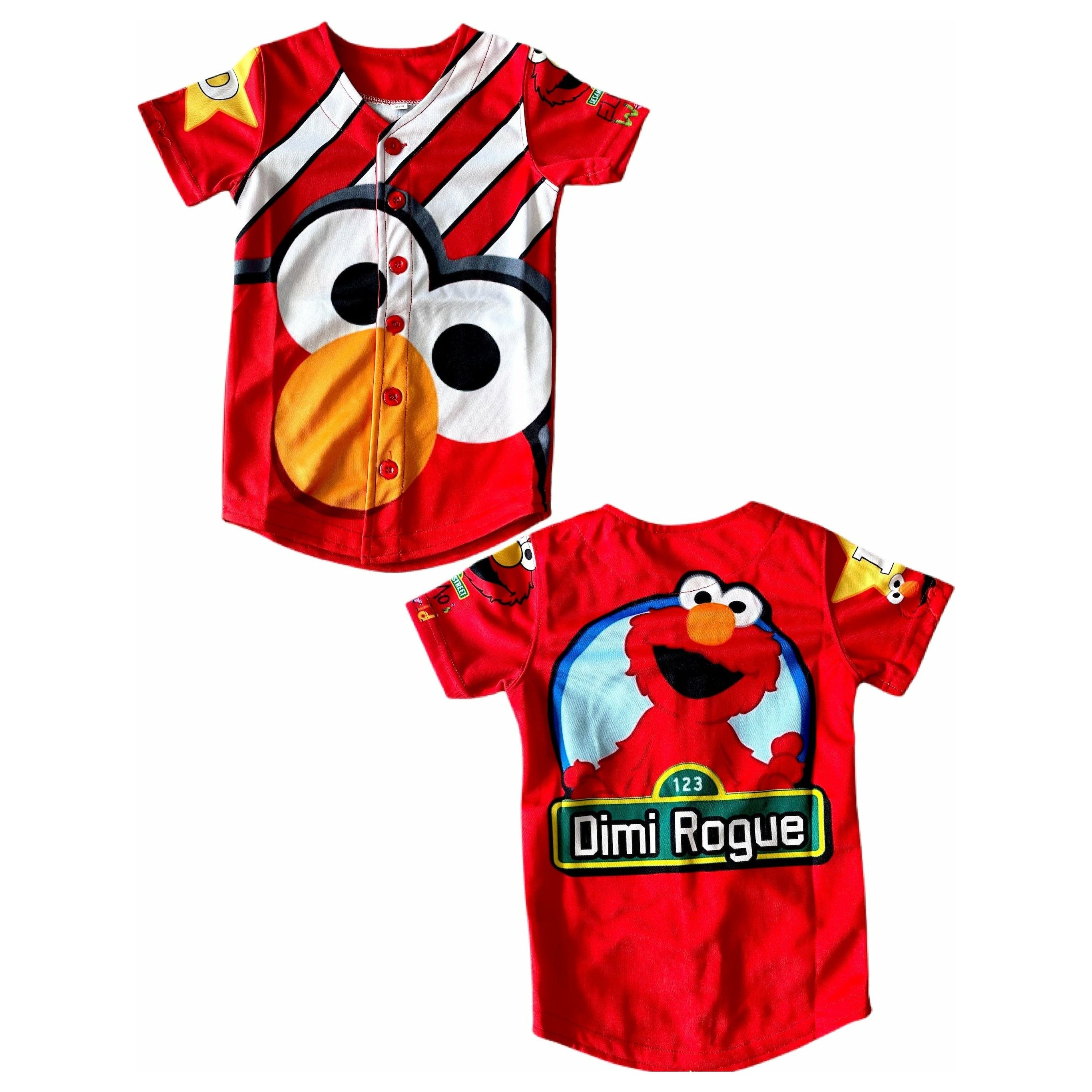Kids Elmo Striped jersey