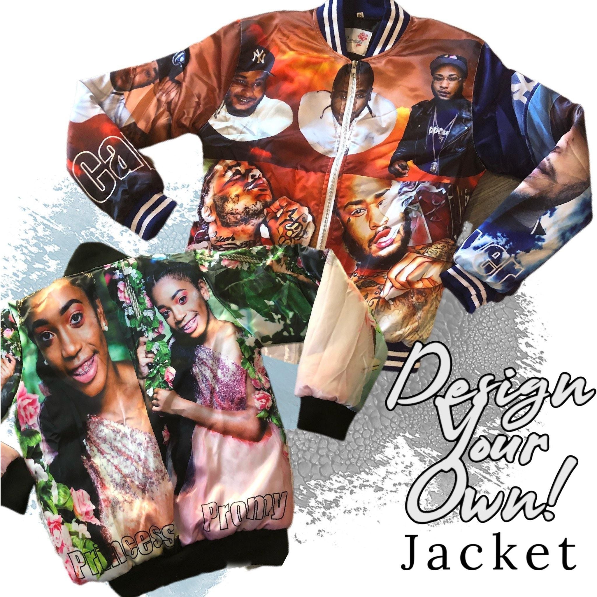 Design a Satin Bomber jacket