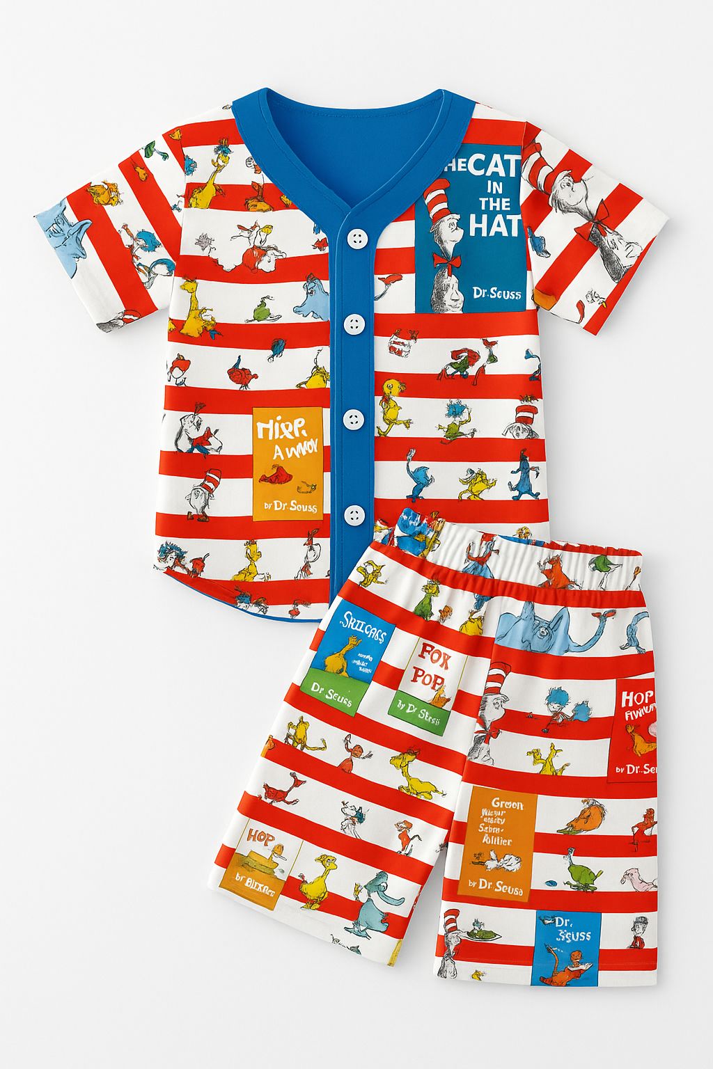 Kids Dr. Seuss Striped Story Set