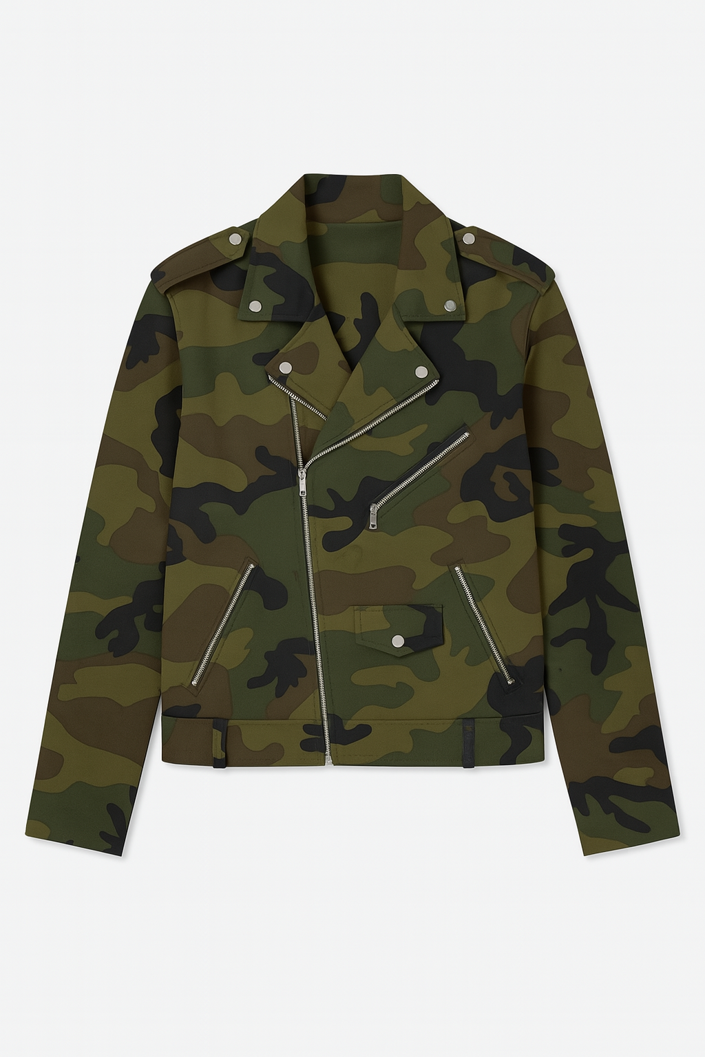 Kids Classic Camo Print Jacket