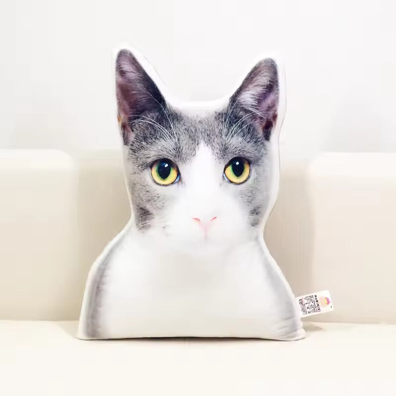 Custom Pet Cushion – Photo Plush Pillow for Sofa or Car