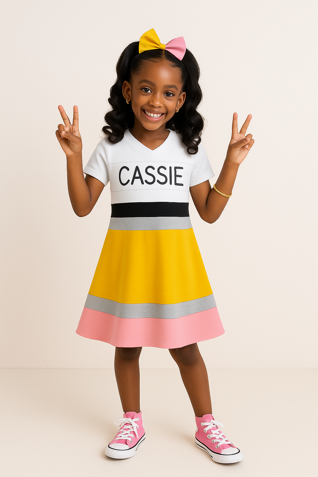 Kids Pencil Stripe Dress
