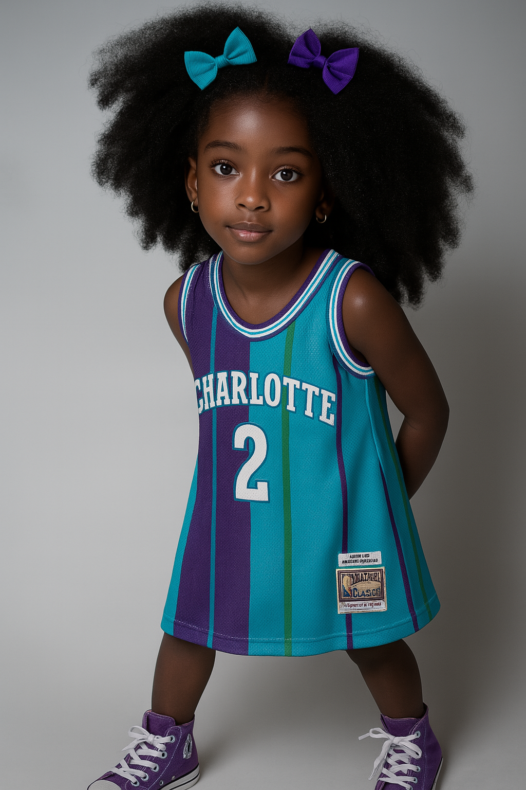 Kids Charlotte jersey Dress