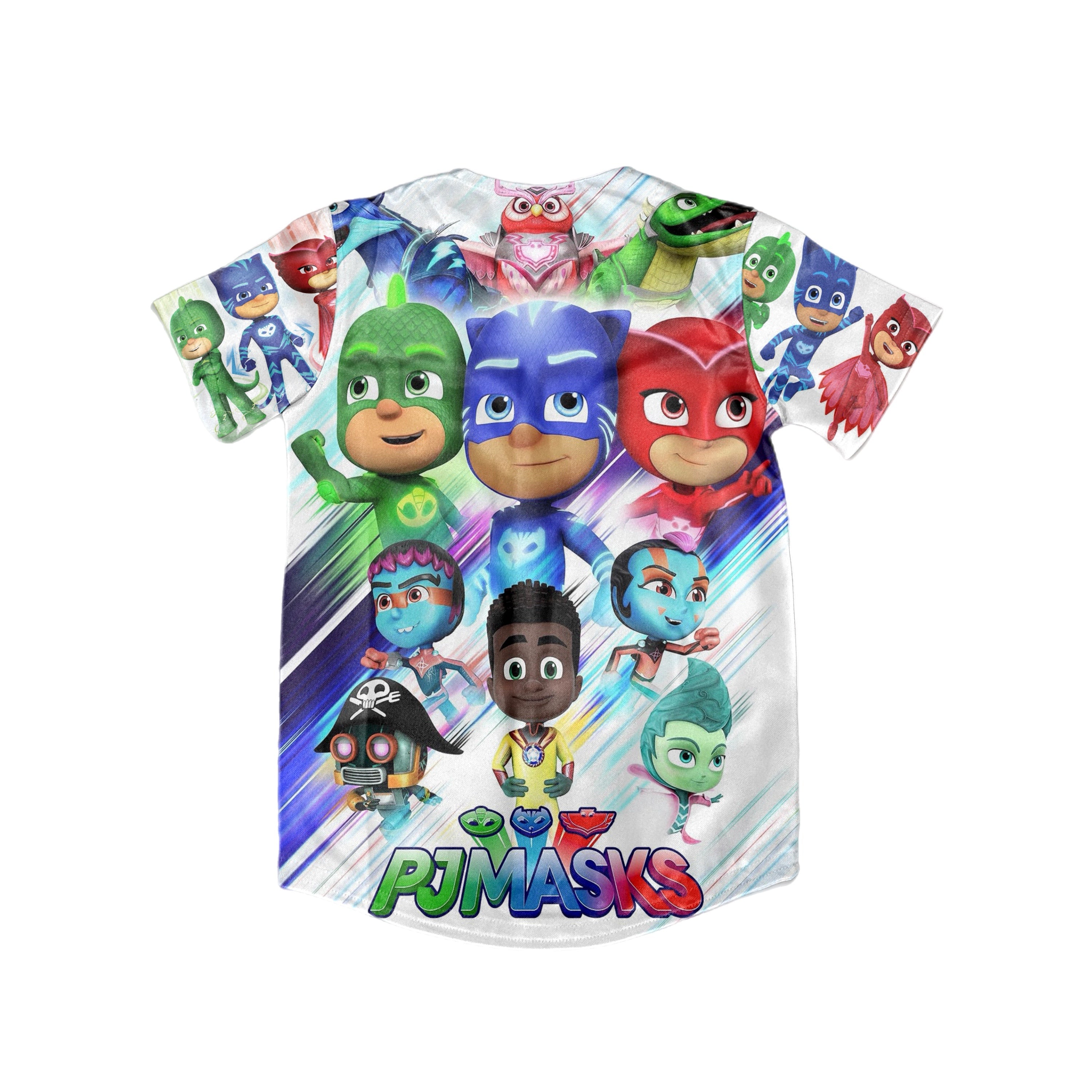 Kids Pj Mask Baseball jersey