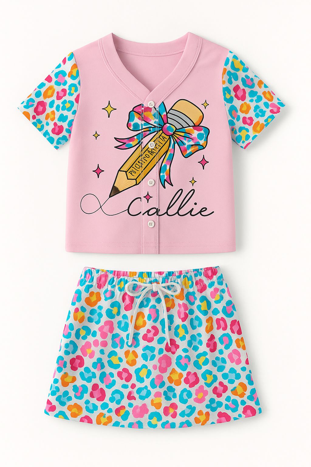 Kids colorful animal set