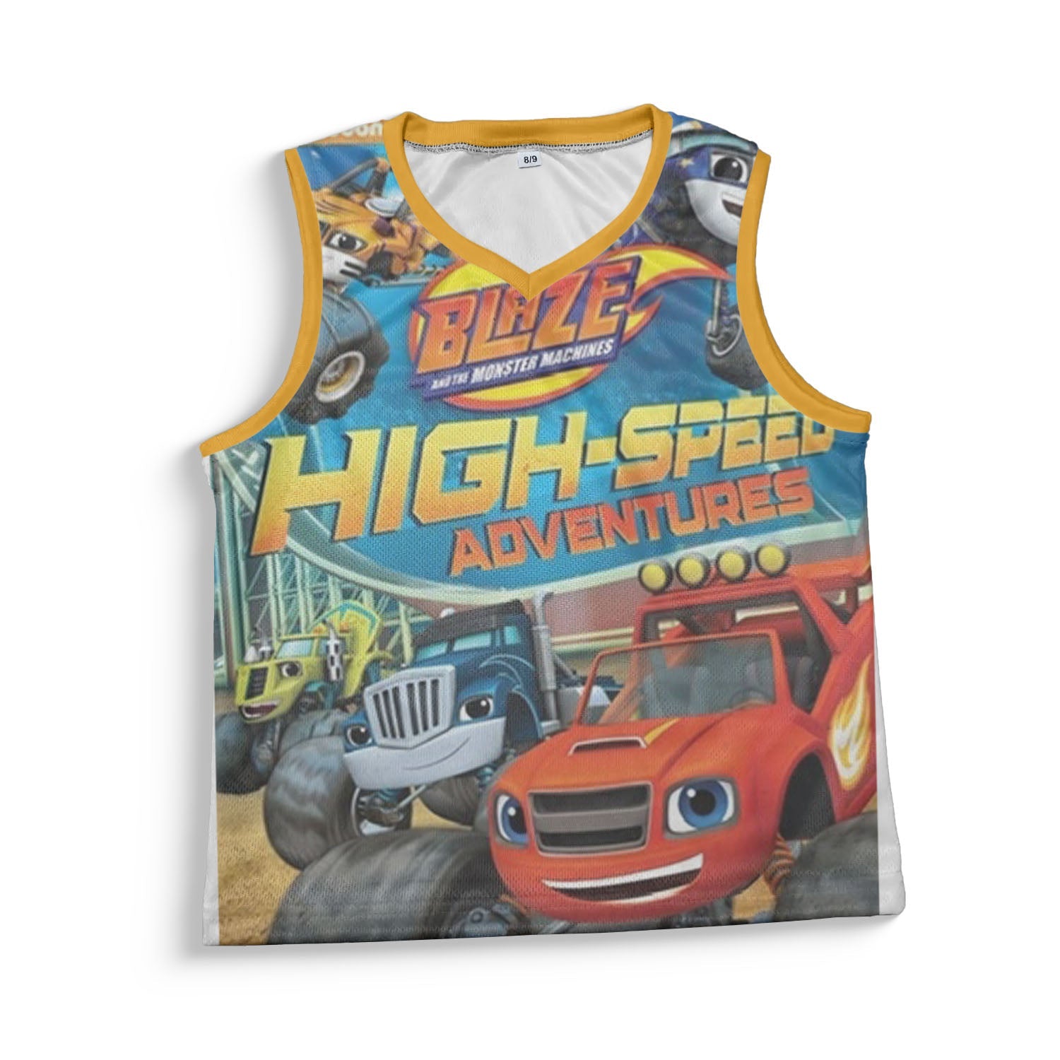 Kids Blaze Baskeball jersey