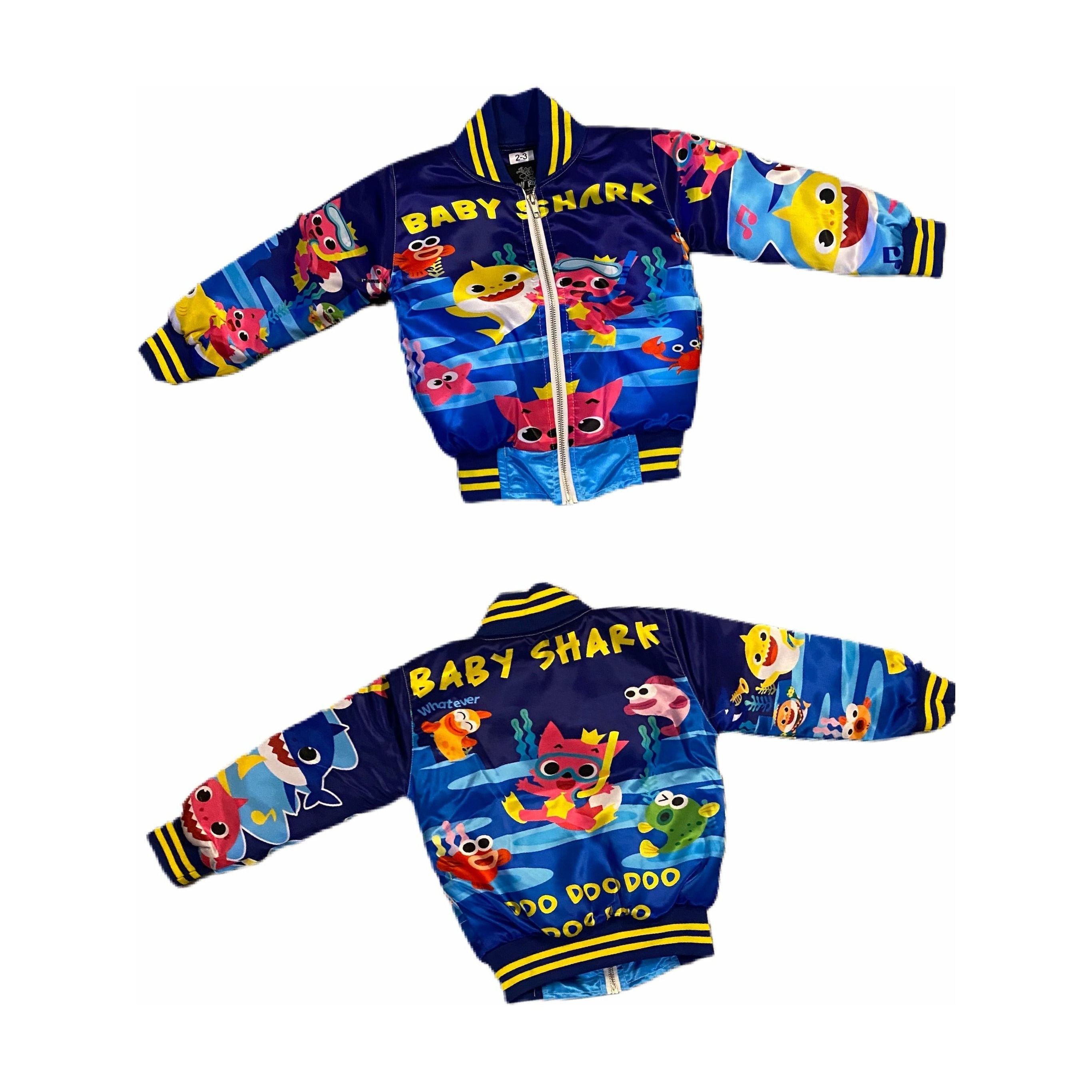 Kids Blue Baby Shark Bomber